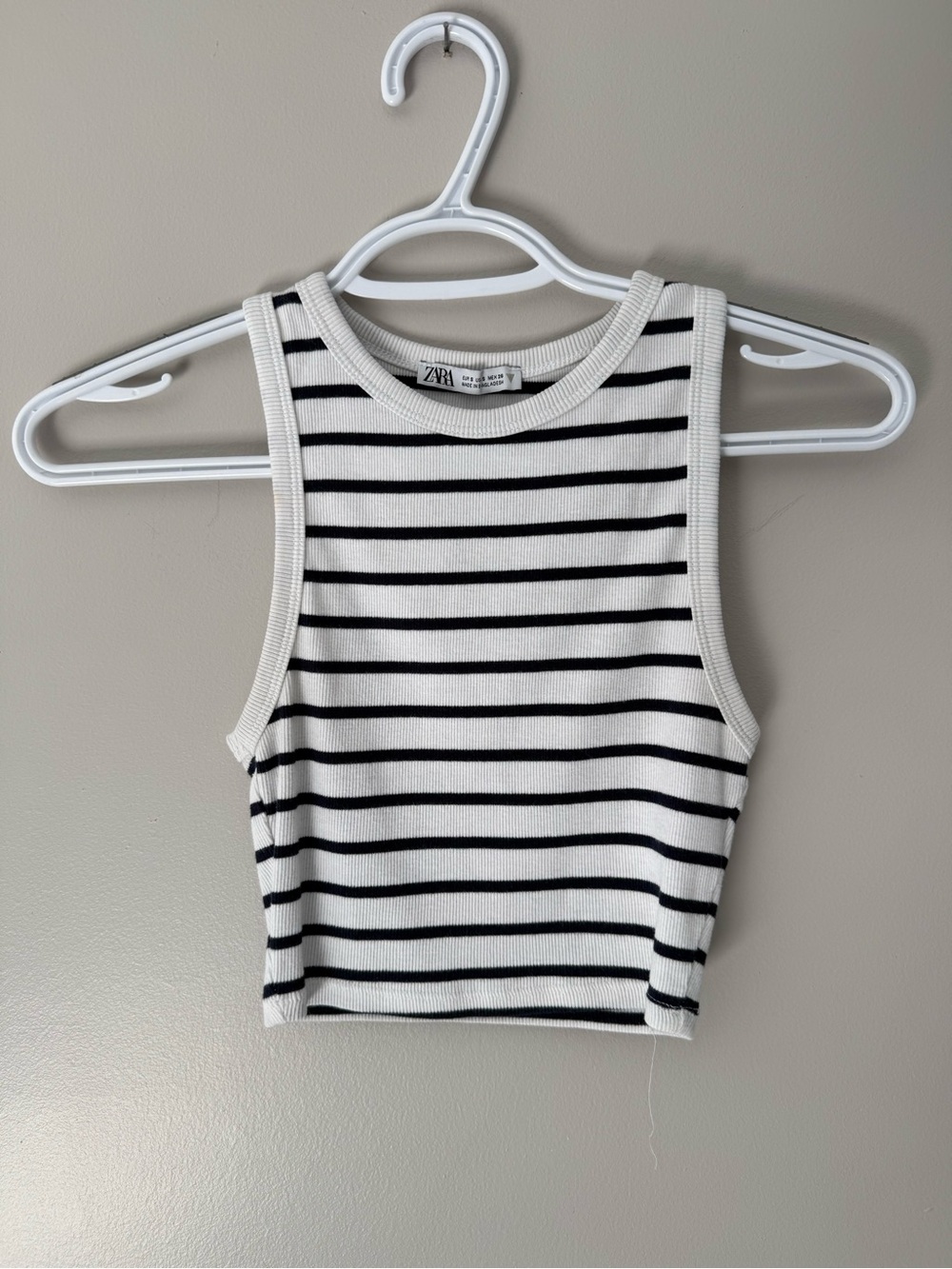 Zara ribbed tank top